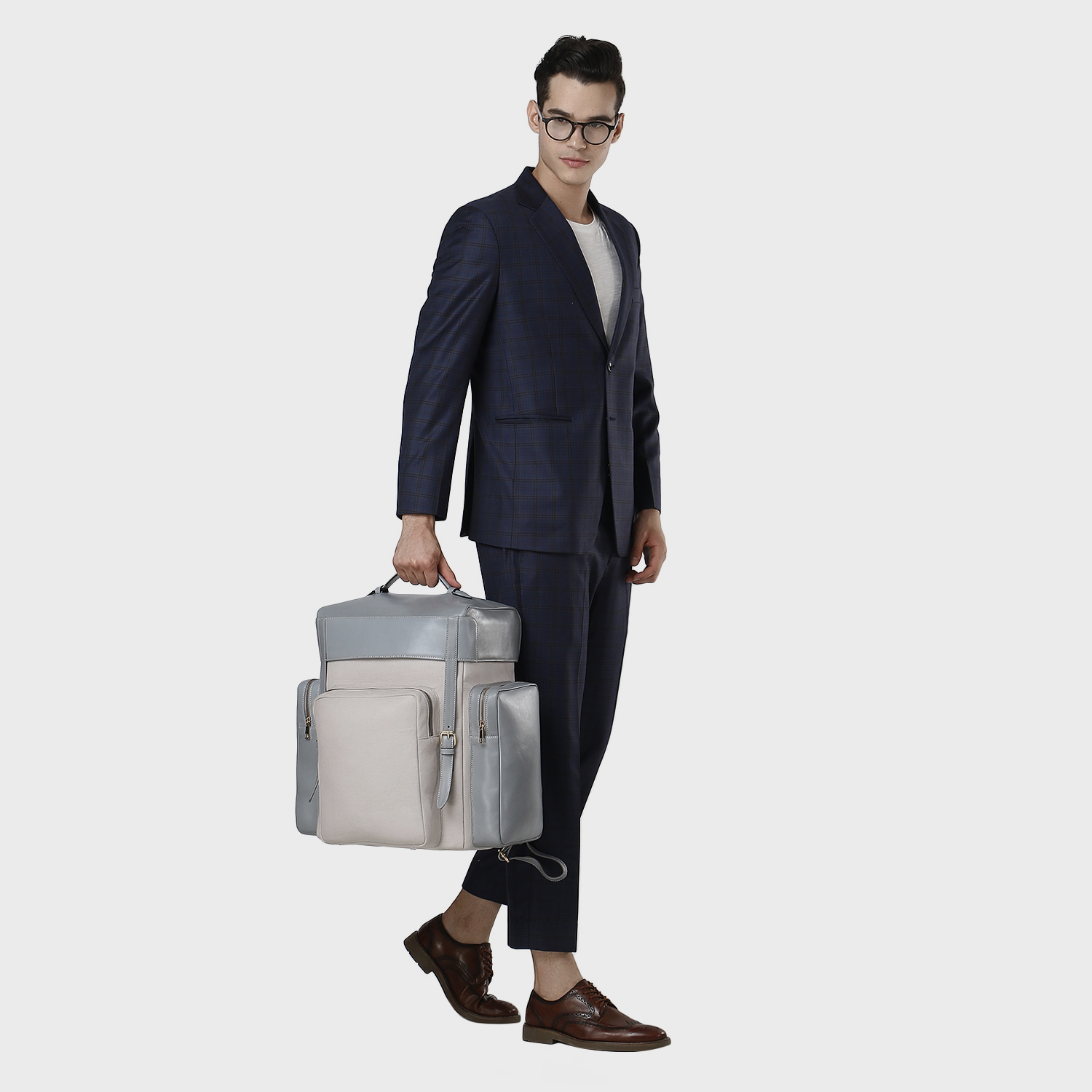 Beverly Alexander Strapped ‘Box’ Back pack